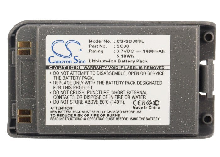Replacement Battery for Sony CMD-CD5 – Mobile, SmartPhone – 1400mAh / 3.7V - image 5