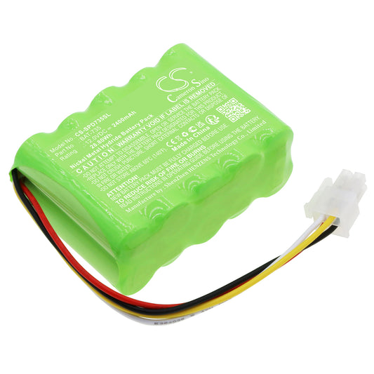 Replacement Battery for Shimpo DT-735 Stroboscope – Equipment, Survey, Test – 2400mAh / 12V