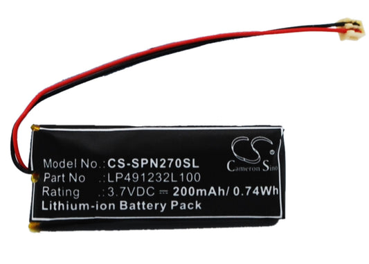 Replacement Battery for Sony PSP-N270 – Wireless Headset – 200mAh / 3.7V