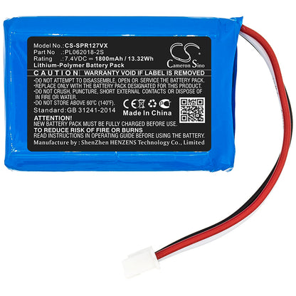 Replacement Battery for Sichler PR-030 – Vacuum – 1800mAh / 7.4V