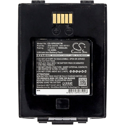 Replacement Battery for Sepura | Simoco-Sepura SRP2000 – Two-Way Radio – 1800mAh / 7.4V