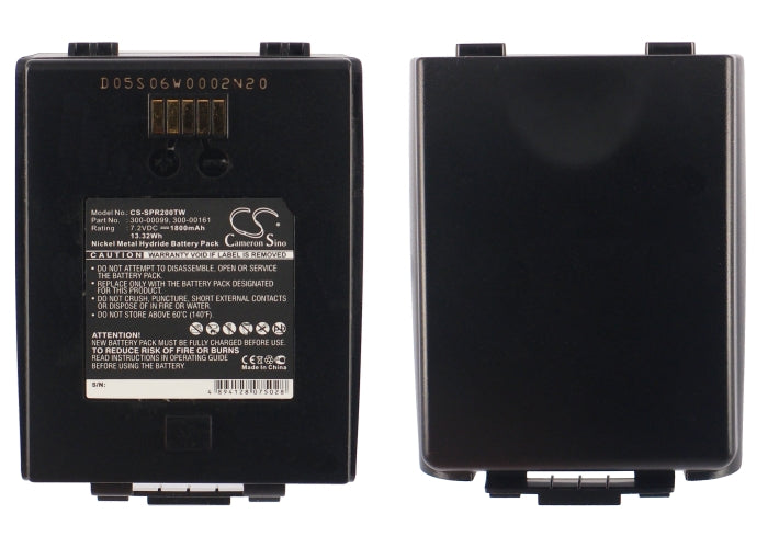Replacement Battery for Sepura  SRC3300 – Two-Way Radio – 1800mAh / 13.32Wh / 7.4V