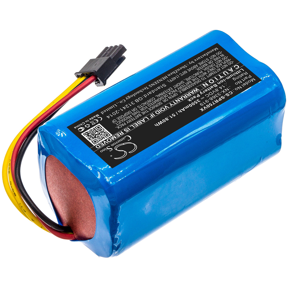 Replacement Battery for FULLY FUNNY | Sichler BL502VM – Vacuum – 3500mAh / 14.8V