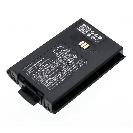 Replacement Battery for Sepura | Simoco-Sepura | Power Trunk | Teltronic | TETRA SC20 – Two-Way Radio – 1880mAh / 7.4V