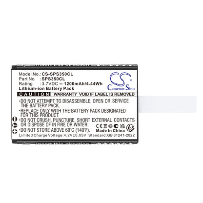 Replacement Battery for SpectraLink S35 DECT Handset – Cordless Phone – 1200mAh / 3.7V