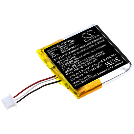 Replacement Battery for Sennheiser GSP 670 – Wireless Headset – 350mAh / 3.7V