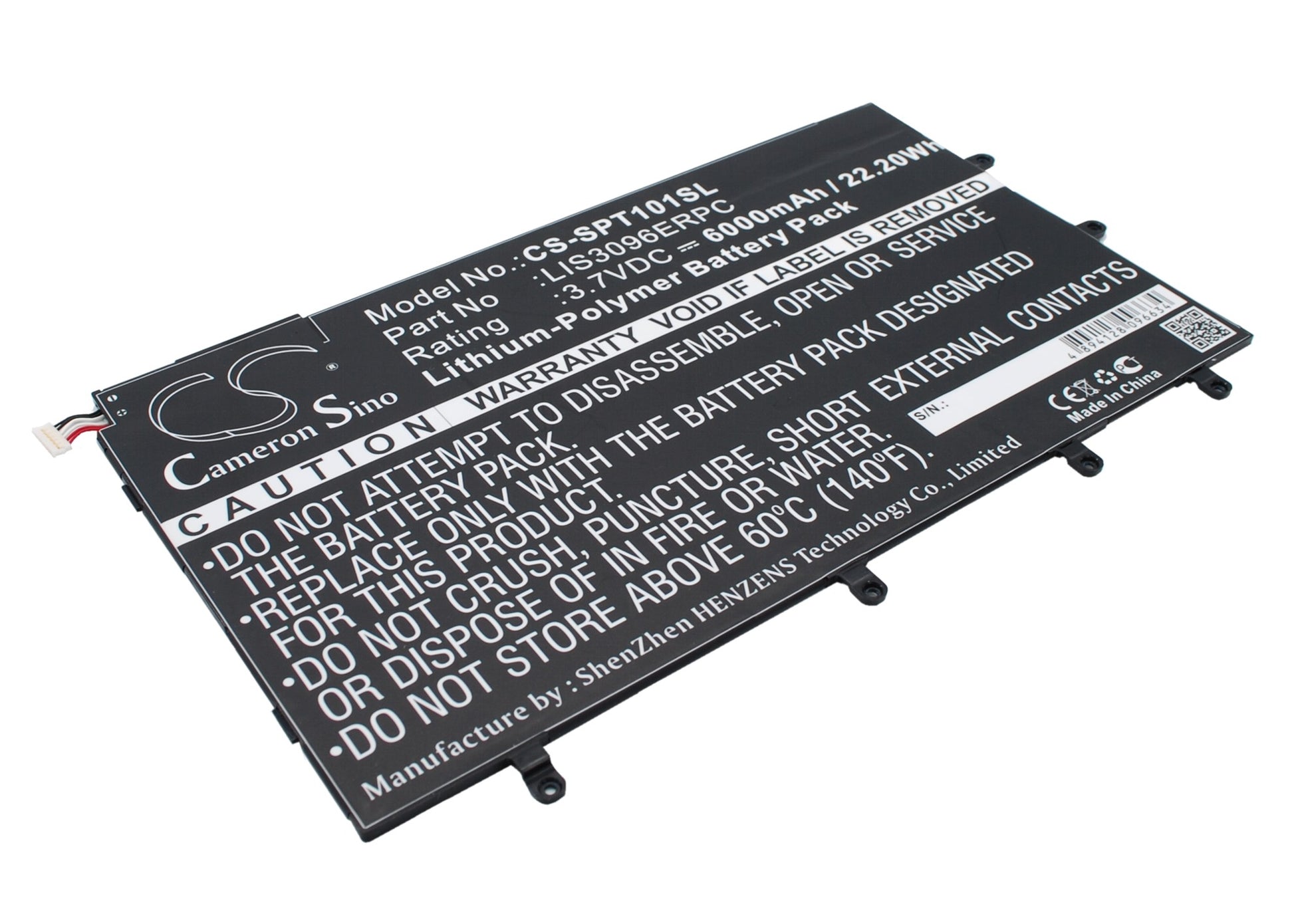 Replacement Battery for Sony Xperia Tablet Z 10.1" – Tablet – 6000mAh / 3.7V - image 2