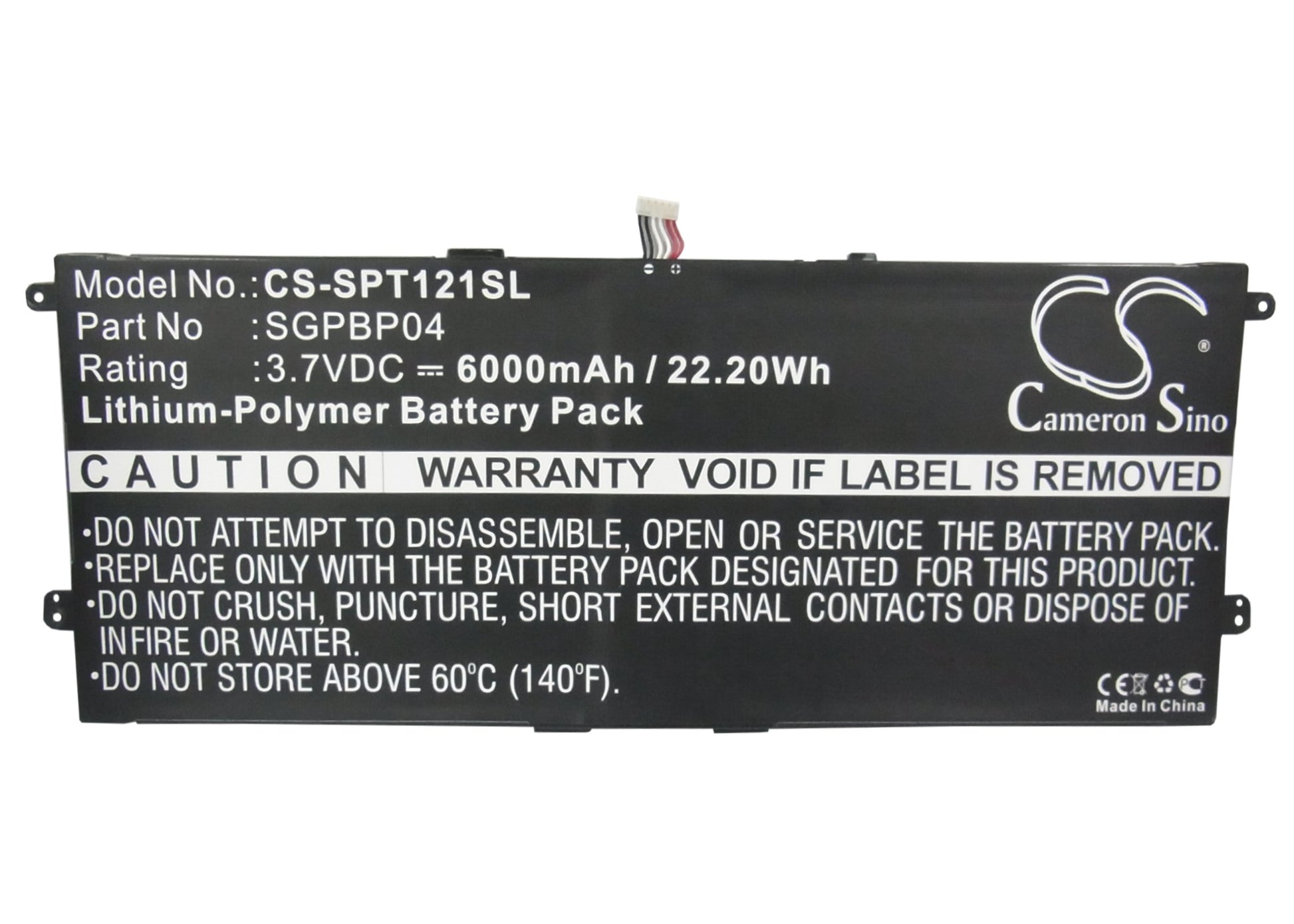 Replacement Battery for Sony Tablet S – Tablet – 6000mAh / 3.7V - image 5