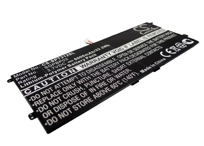 Replacement Battery for Sony Xperia Tablet S – Tablet – 6000mAh / 3.7V - image 2