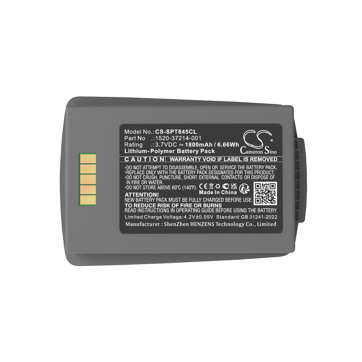 Replacement Battery for Polycom | SpectraLink Spectralink 8400 – Cordless Phone – 1800mAh / 3.7V