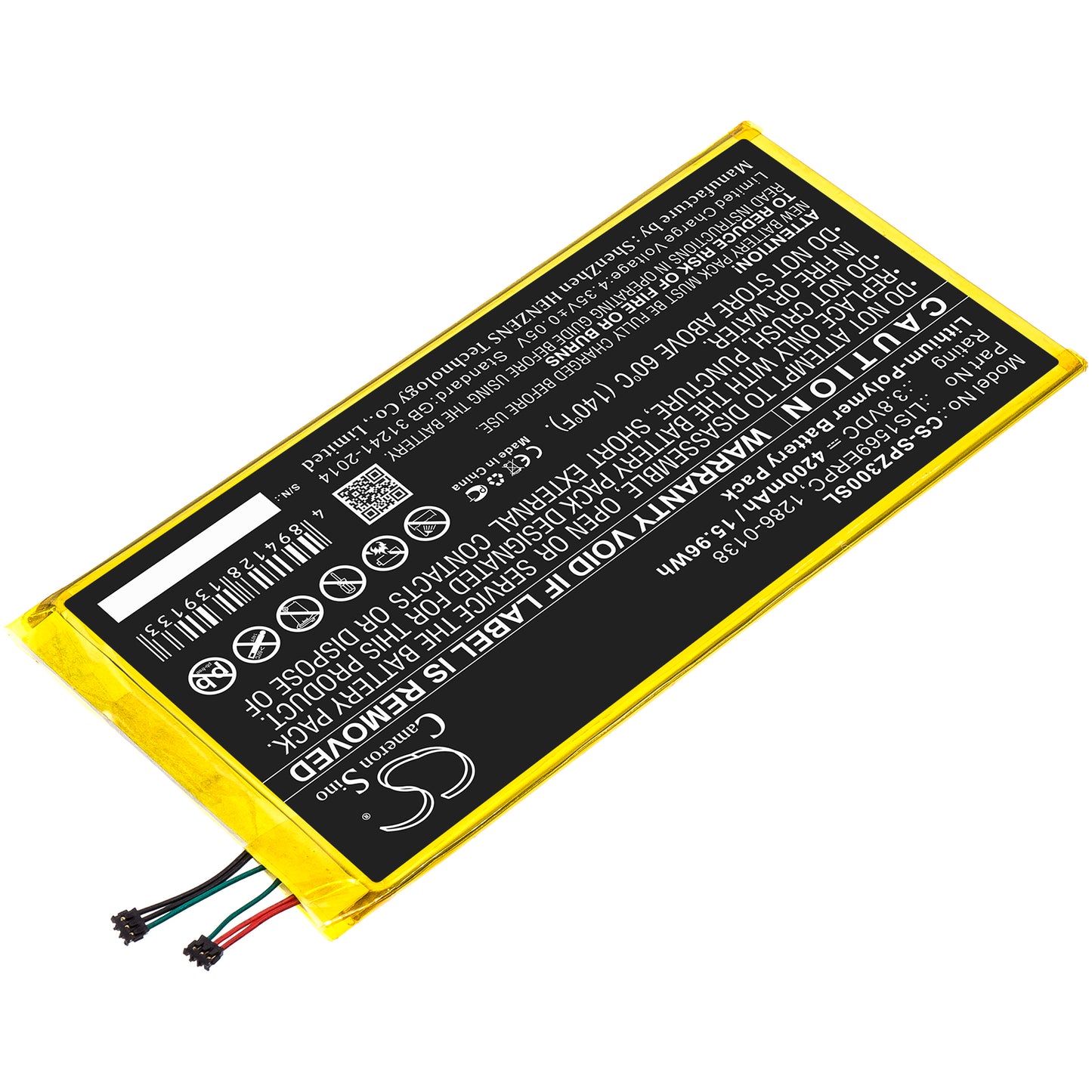 Replacement Battery for Sony Xperia Z3 Tablet – Tablet – 4100mAh / 3.8V - image 2