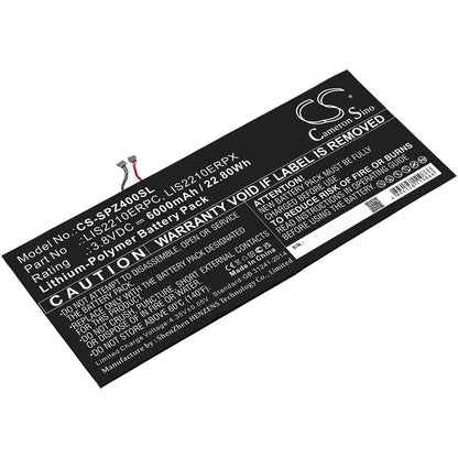 Replacement Battery for Sony Xperia Z4 Tablet SGP712 – Tablet – 6000mAh / 3.8V - image 1