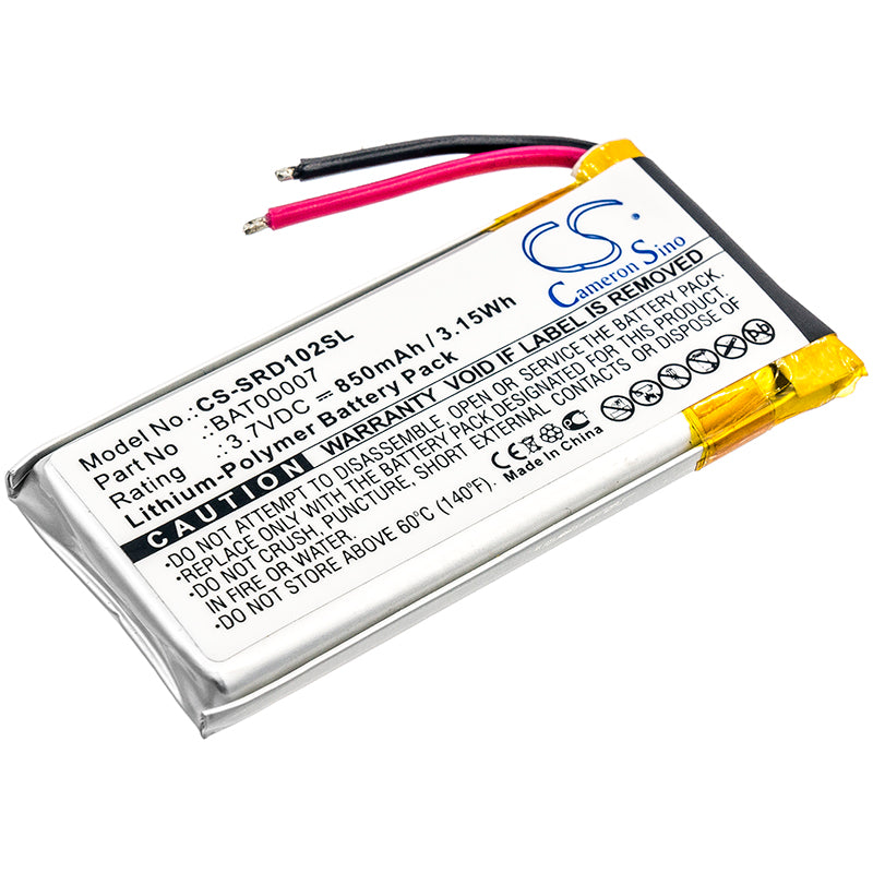 Replacement Battery for Cardo Scala Rider Packtalk – Wireless Headset – 850mAh / 3.7V - image 1