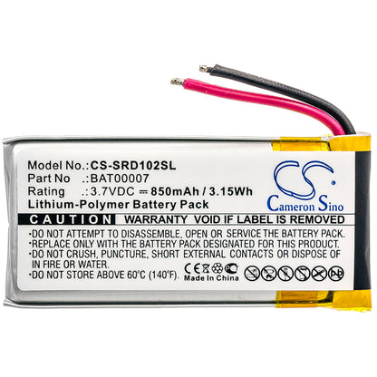 Replacement Battery for Cardo Scala Rider Packtalk – Wireless Headset – 850mAh / 3.7V - image 3