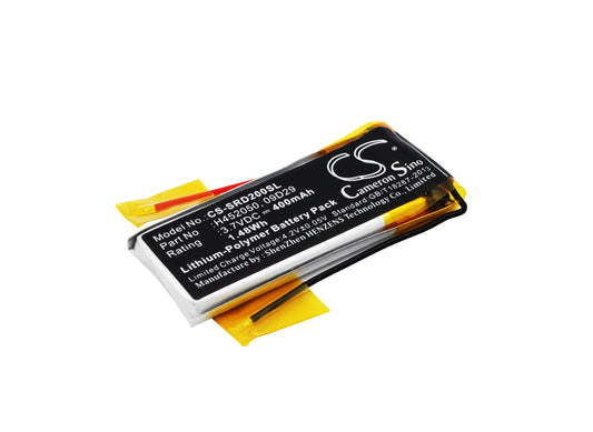 Replacement Battery for Scala Rider | Cardo Scala Rider Q2 – Wireless Headset – 400mAh / 3.7V