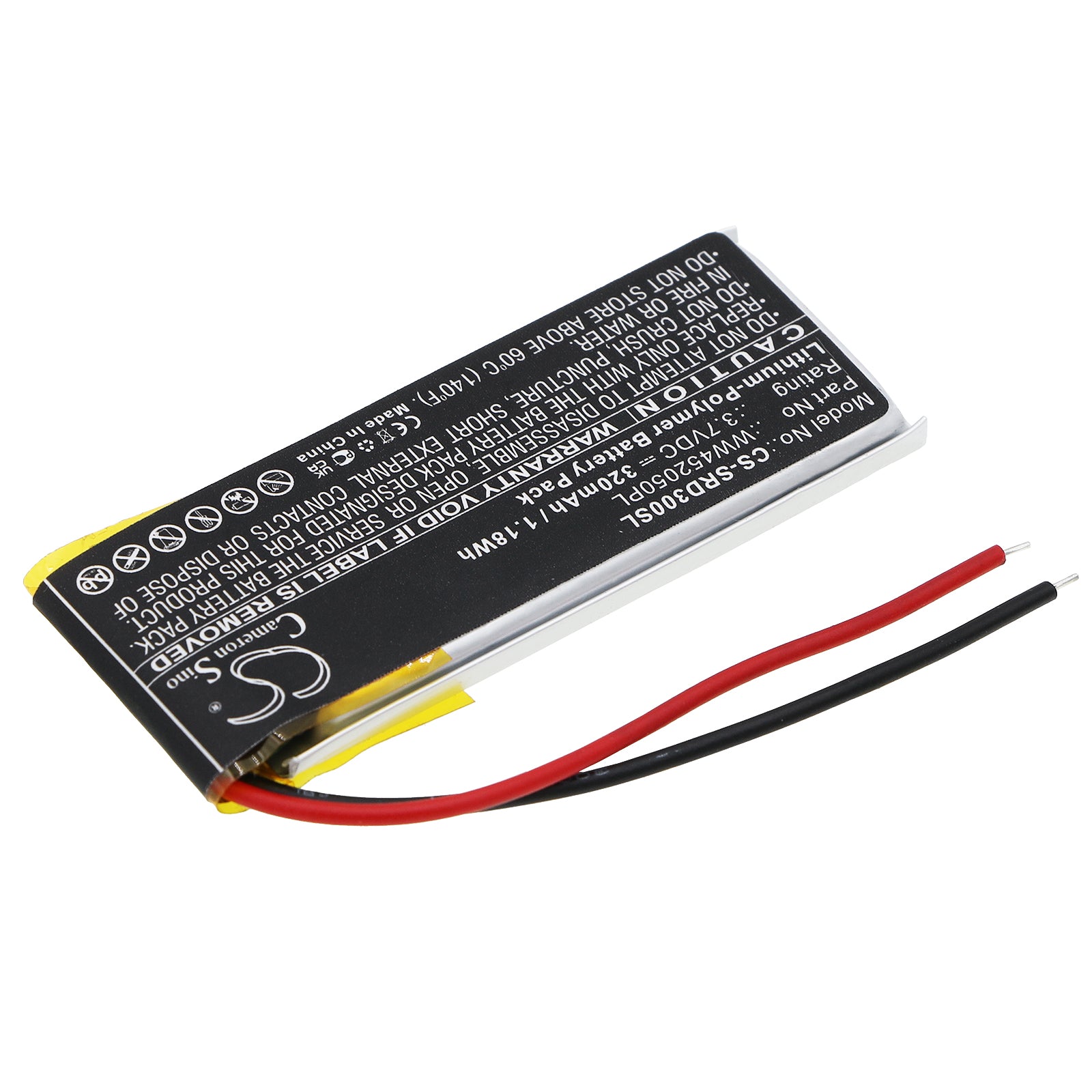 Replacement Battery for Scala Rider | Cardo Q3 – Wireless Headset – 320mAh / 3.7V - image 2
