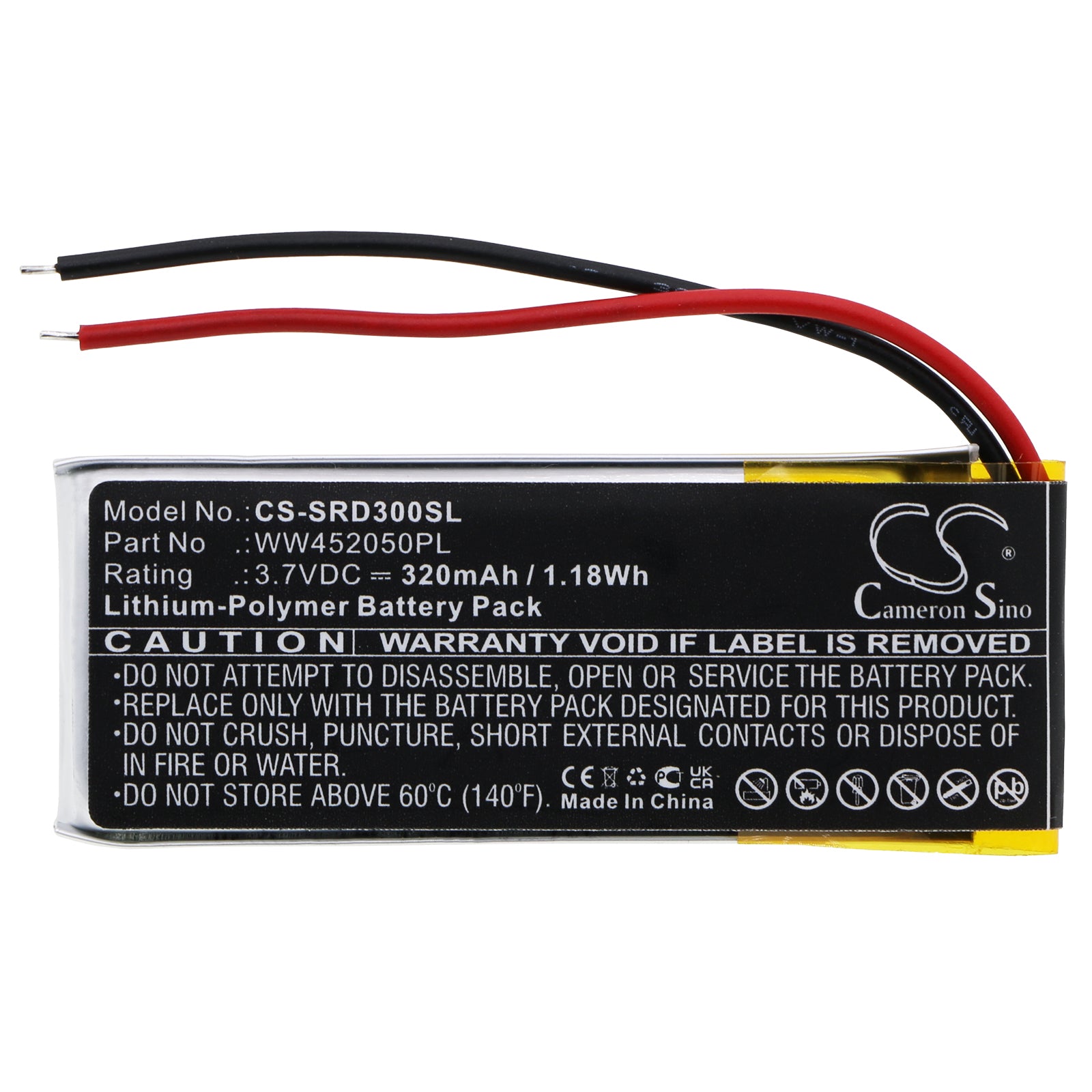 Replacement Battery for Scala Rider | Cardo Q3 – Wireless Headset – 320mAh / 3.7V - image 3