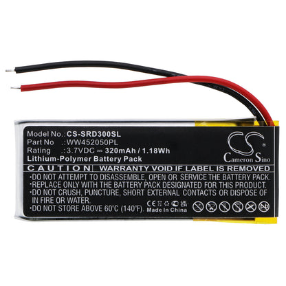 Replacement Battery for Scala Rider | Cardo Q3 – Wireless Headset – 320mAh / 3.7V - image 3