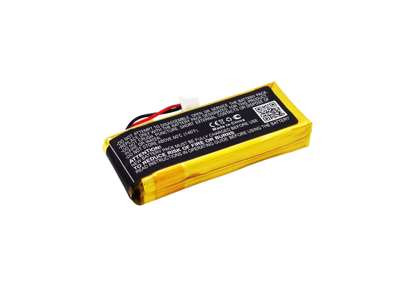 Replacement Battery for Schuberth  C3 – Wireless Headset – 800mAh / 2.96Wh / 3.7V