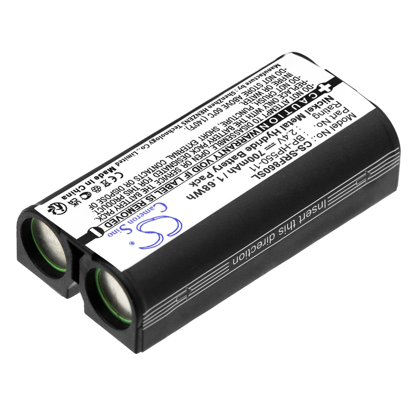 Replacement Battery for Sony  MDR-IF245RK – Wireless Headset – 700mAh / 1.68Wh / 2.4V