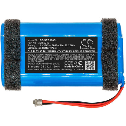 Replacement Battery for Sony  SRS-HG1 – Speaker – 3000mAh / 22.20Wh / 7.4V