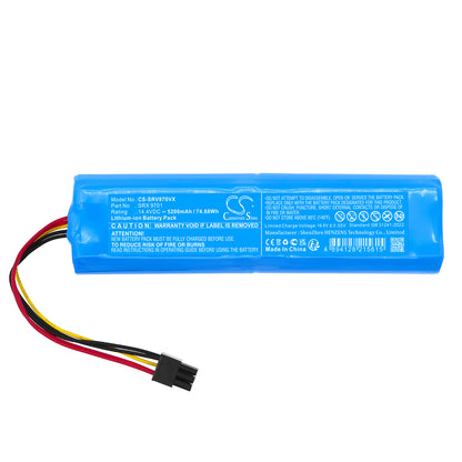 Replacement Battery for Sencor SRV 9790BK – Vacuum – 5200mAh / 14.4V