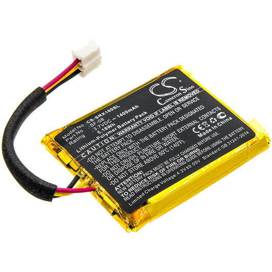 Replacement Battery for Sony SRS-XB10 – Wireless Headset – 1400mAh / 3.7V