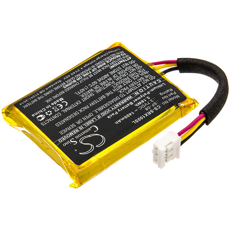 Replacement Battery for Sony  SRS-XB10 – Wireless Headset – 1400mAh / 5.18Wh / 3.7V