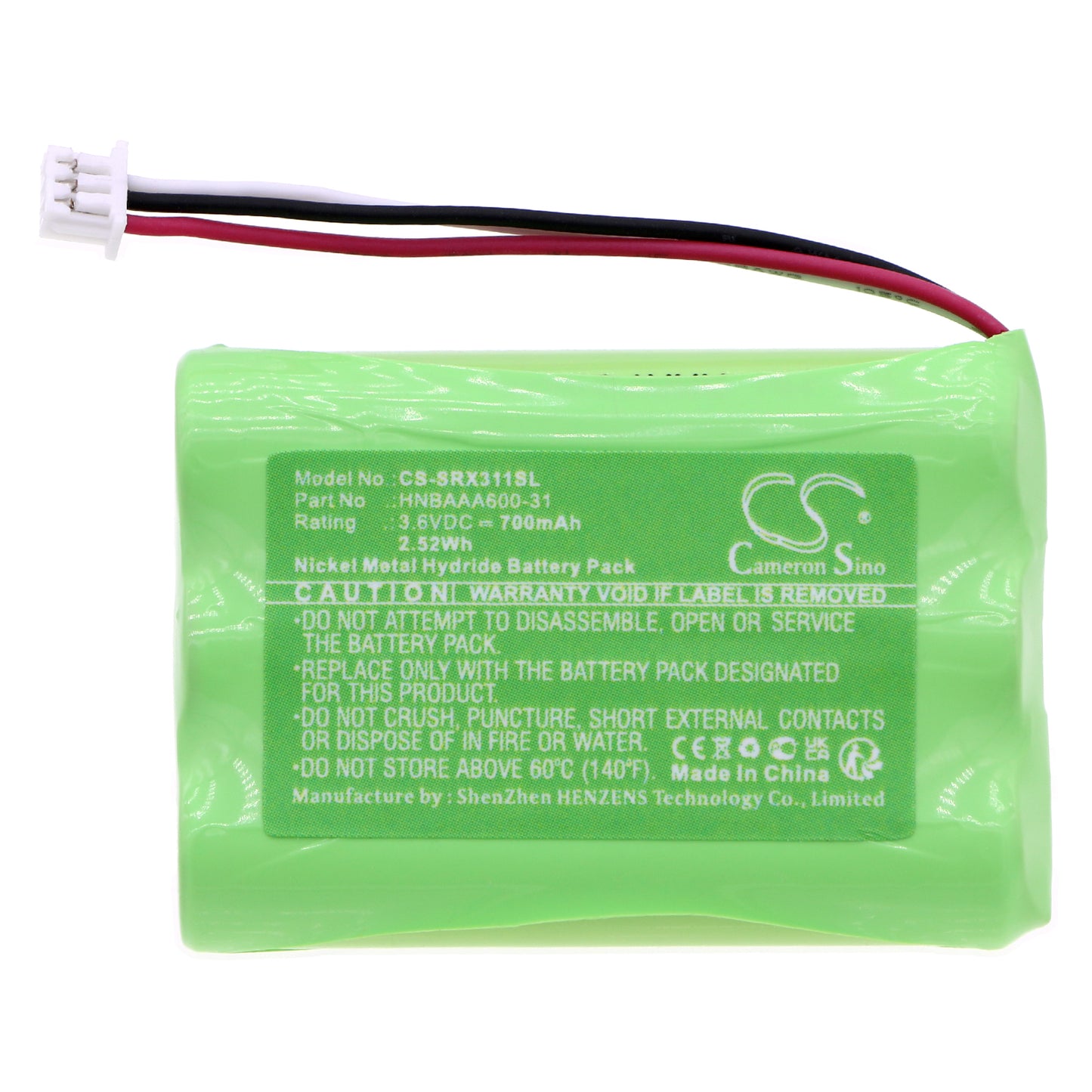 Replacement Battery for Sony  SRS-XB01 – 700mAh / 2.52Wh