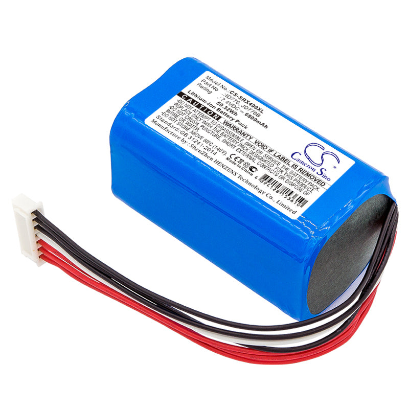 Replacement Battery for Sony  SRS-XB40 – 6800mAh / 50.32Wh