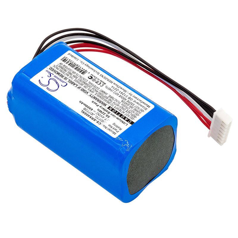 Replacement Battery for Sony  SRS-XB40 – 6800mAh / 50.32Wh