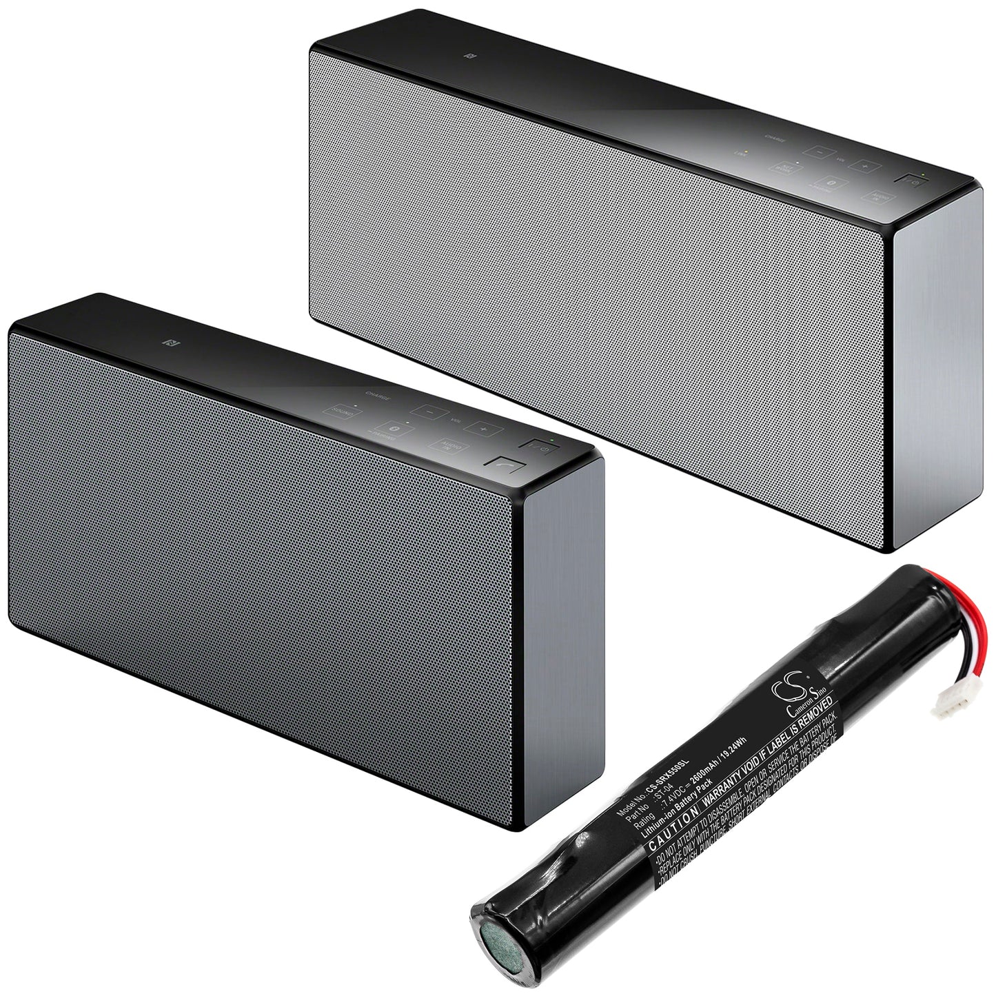 Replacement Battery for Sony  SRS-BTX300 – 2600mAh / 19.24Wh