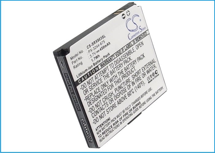 Replacement Battery for Simvalley Pico RX-80 V.3 – Mobile, SmartPhone – 450mAh / 3.7V - image 5