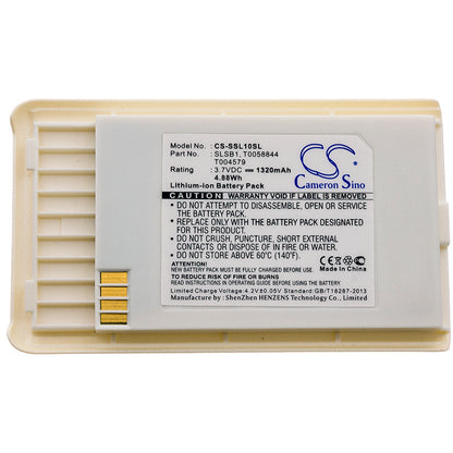Replacement Battery for Sirius Stiletto SL10 – DAB Digital – 1320mAh / 3.7V - image 3
