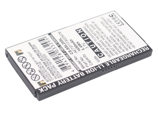 Replacement Battery for Sirius Stiletto SL2 – DAB Digital – 1450mAh / 3.7V