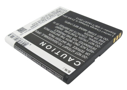 Replacement Battery for Simvalley  SP-100 – Mobile, SmartPhone – 1600mAh / 5.92Wh / 3.7V