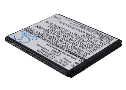 Replacement Battery for Simvalley  SingleCore – Mobile, SmartPhone – 1300mAh / 4.81Wh / 3.7V