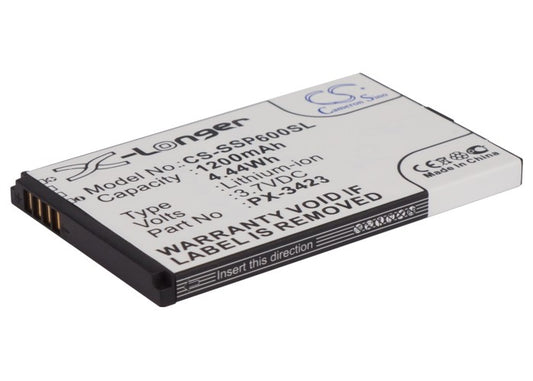 Replacement Battery for Simvalley SP-40 – Mobile, SmartPhone – 1200mAh / 3.7V - image 1