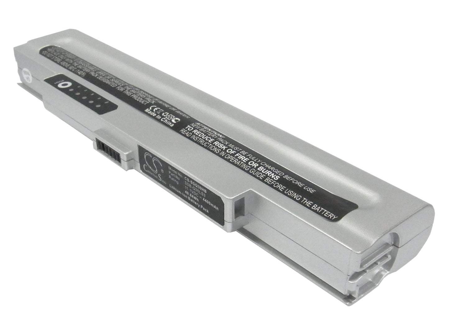 Replacement Battery for Samsung Q40 Pro U1400 Silver – Notebook, Laptop – 4400mAh / 11.1V - image 1