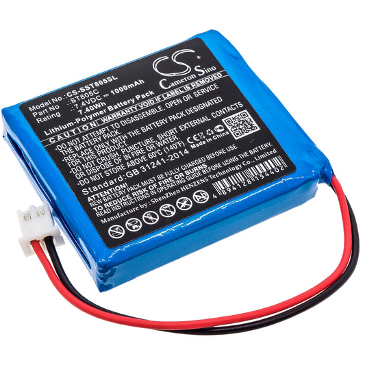 Replacement Battery for Senter ST805C – Equipment, Survey, Test – 1000mAh / 7.4V