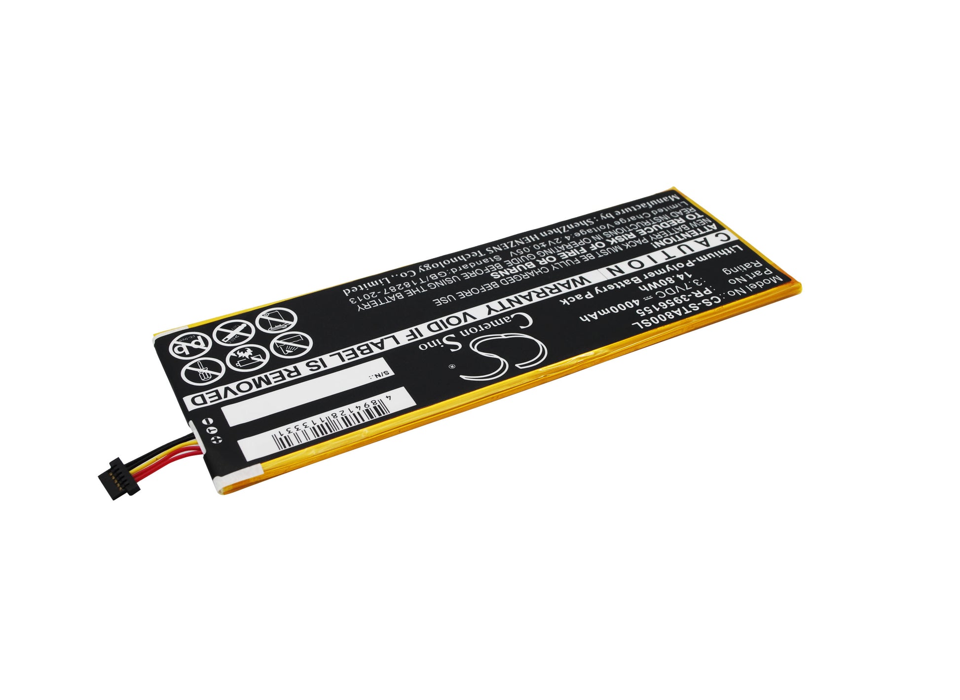 Replacement Battery for Insignia Flex 8" – Tablet – 4000mAh / 3.7V - image 2