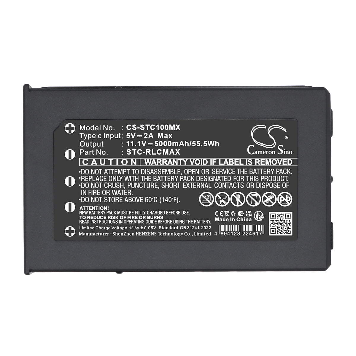 Replacement Battery for Stealth Cam Deceptor Max – Sports & Outdoors – 5000mAh / 11.1V