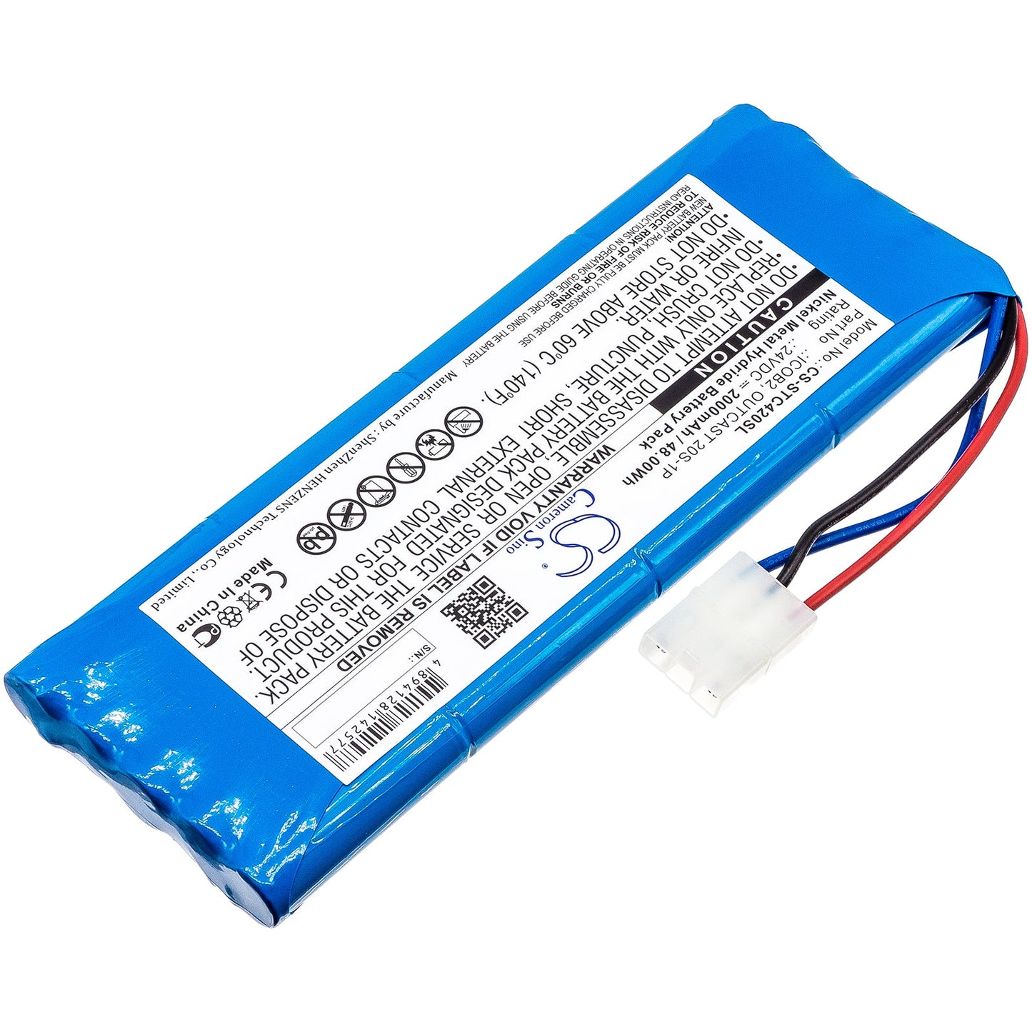 Replacement Battery for Soundcast  ICO420 – Speaker – 2000mAh / 48.00Wh / 24V