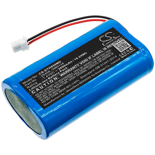 Replacement Battery for SurgiTel Eclipse EHL65 – Medical – 2600mAh / 7.4V