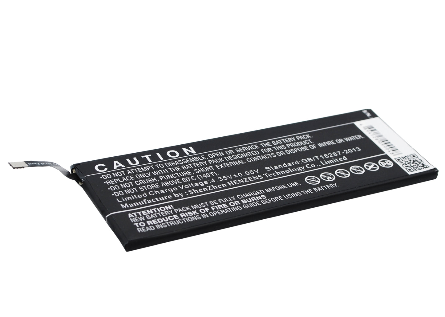 Replacement Battery for Smartisan T1 – Mobile, SmartPhone – 2550mAh / 3.8V - image 4