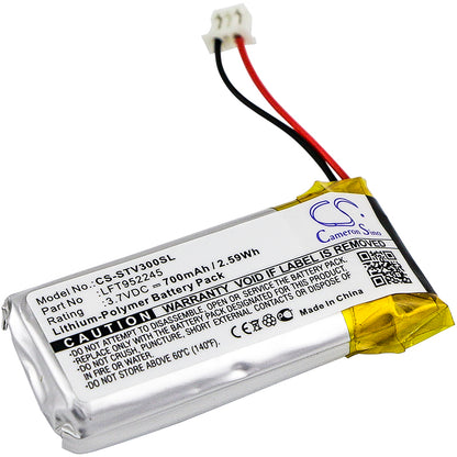 Replacement Battery for Stageclix Jack V3 transmitter – Wireless Headset – 700mAh / 3.7V - image 1