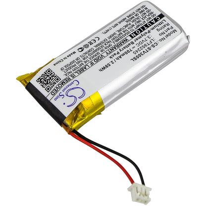 Replacement Battery for Stageclix Jack V3 transmitter – Wireless Headset – 700mAh / 3.7V - image 2