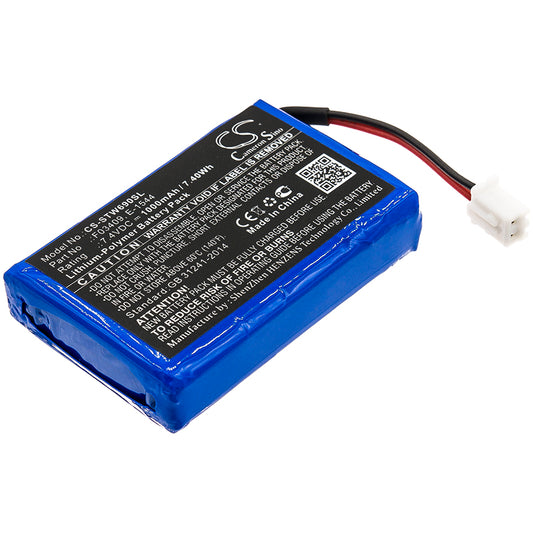 Replacement Battery for Satlink WS-6908 – Equipment, Survey, Test – 1000mAh / 7.4V