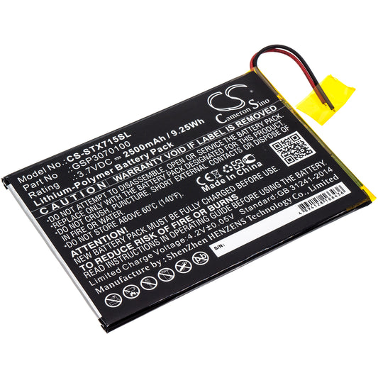 Replacement Battery for SmarTab ST7150 – Tablet – 2500mAh / 3.7V - image 1