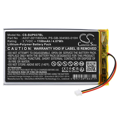 Replacement Battery for SumUp 3G – Payment Terminal – 1100mAh / 3.7V